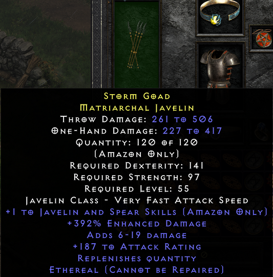 Storm Goad - Matriarchal Javelin (Amazon Only)